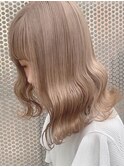着物/フェミニンロング/似合わせカット/ウェーブミディアム/栄