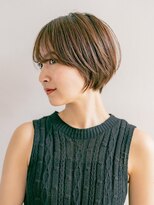 ベンジー 向ケ丘遊園店(benji)&nbsp;襟足スッキリショートで大人の雰囲気