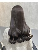 イメチェン/フルバング/似合わせカット/レッドブラウン/髪質改善