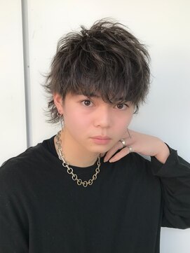 バイフィフス 原宿/表参道(by fifth) ラフにキマる無造作パーマのマッシュウルフスタイル