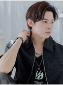 アップバングレッドブラウンモテマッシュa上尾10代20代30代
