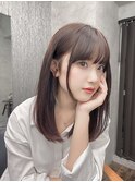 髪質改善トリートメント　顔周りレイヤー