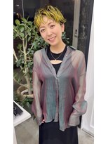 ワク 藤沢店(waku)&nbsp;ハイライト　ブリーチ　イエロー