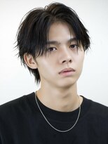 エイド 渋谷(aid)&nbsp;ナチュラルセンターパートウルフ毛流れショート