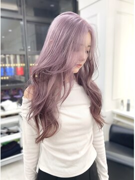 パーヴミックスリコ (Parve Mix RICO) ホワイトピンク×レイヤーカット