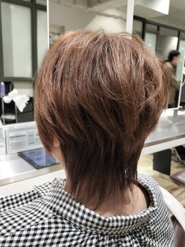 銀座ラボ 千葉店(LA BO) くびれショートウルフ / 乾かすだけ