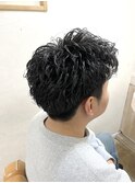 大人カジュアルパーマ