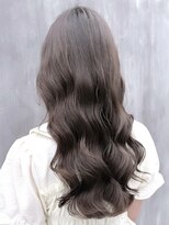 チョビー(Chobii) 表参道/コテ巻き風パーマ/ココアベージュ/デジタルパーマ/k