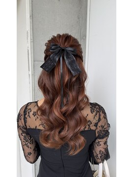 スタジオカラー(Studio Color) ハーフアップ