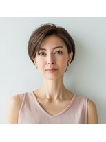 e.m.a プレミアムビューティーサロン 栄駅店(e.m.a PREMIUM BEAUTY SALON) ボブ/イメチェン/外ハネボブ/美髪/ワイドバング/髪型