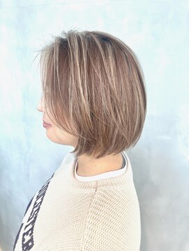 アコ(Aco) 上品ハイライト/白髪ぼかしハイライト/ベージュ/白髪隠し