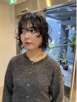 パープル(PURPLE) パーマ/ショートパーマ/ウルフパーマ/ボブパーマ