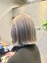モア ヘアー ラウンジ ハザール 羽沢国大前店(moa hair lounge/ HAZZAR)&nbsp;透明感シルバーヘア