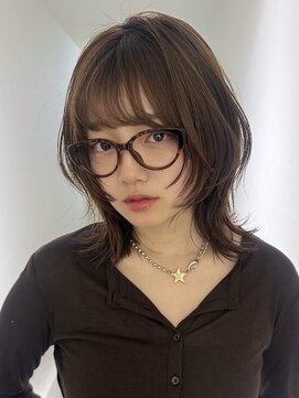 アイトーキョーエス 渋谷(AI TOKYO S) ウルフカット/ウルフボブ/ミディアムレイヤー/シャギー