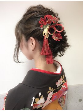 プラグ バイ ネオリーブ(plug by neolive) 卒業式　ヘアセット　横浜　袴着付　18