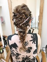 ロカット サロン(Roquat Salon) あみおろしアレンジ【ヘアアレンジ 立川南/立川/八王子/立川】