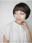 小顔☆丸みのあるショートボブ 【有海一生】