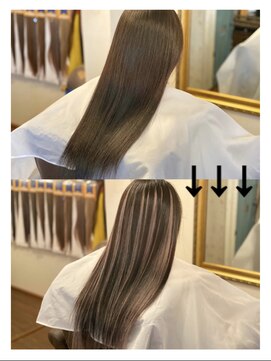 エクステンション キュー(extension Q) 【プルエクステ】ダイヤモンド毛100本