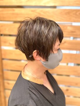 ピッカヘアーデザイン(PICKA hair-design) ハイライト、ショート☆