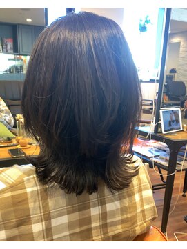 ノラキチジョウジ(NORA KICHIJOJI) #くびれヘア#レイヤー#ワンカラー#ブリーチなし