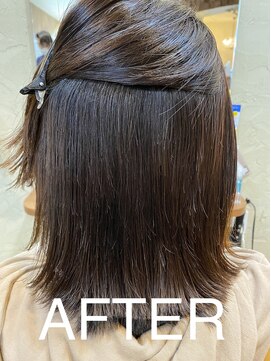 アンカーウェリナ(ANCHOR welina) 髪質改善ストレート(縮毛矯正)◎