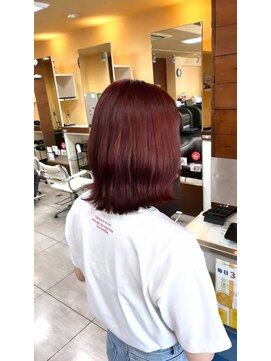ブレス 小阪店(brace) ☆縮毛矯正履歴カラー☆