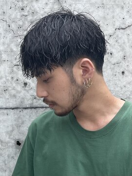 フィフス トウキョウ (fifth TOKYO) 波巻きスパイラルパーママッシュショート無造作パーマ刈り上げ