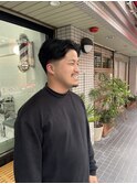 ハイライト波巻きマッシュアップバング束感ショート4