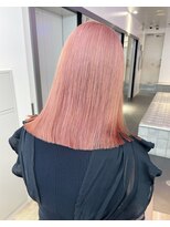 ゲーム 原宿店(GAME)&nbsp;オリーブカラー /アッシュ/シンプルストレート/髪質改善/原宿