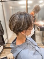 ポート 蕨(PORT) 【篠原】コントラスト白髪ぼかしハイライト