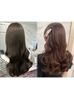 銀座駅5分！お出かけ前に◎大きなコロッとした上品カール1日中Keep☆[韓国風コテ巻きヘアセット￥3300]