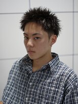 ボブ 金沢(BOB)&nbsp;10代20代スパイキーショートツイストスパイラルパーマmen's
