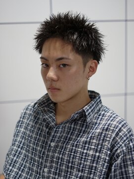 ボブ 金沢(BOB) 10代20代スパイキーショートツイストスパイラルパーマmen's