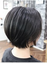 ウィスカーヘアー(whisker hair)&nbsp;メリハリショートボブ