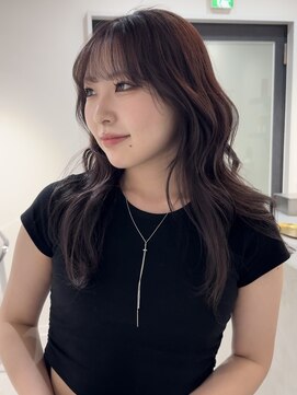 キュエム(Cuem) 【Cuem 小原】ダブルカラー　ラベンダーグレー　カシスグレー