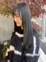 エム インターナショナル 春日部本店(EMU international)&nbsp;プツッと透明感暗髪カラー