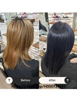 エクラ 熊本上通店(eclat)&nbsp;ブルーブラックカラー