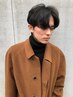 メンズカット＋くせ、パーマ落とし（ストレート）￥12500