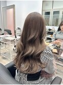【kumu】韓国風レイヤー/髪質改善カラー/グレージュ/栄/名古屋
