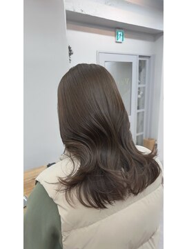 ヴェルダ 池袋店(verda) ブリーチなしダブルカラー　グレージュ　Riko