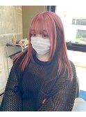逆インナーレッドカラーハイトーン