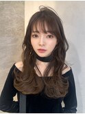 ミニウルフ髪質改善縮毛矯正酸性ストレートレイヤーカット/銀座