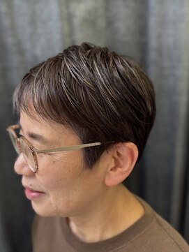 サンひまわり 高来店 ベリーショート、白髪ぼかしメニュー