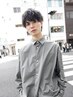 メンズカット+ツイストスパイラルパーマ+3stepトリートメント￥16000(眉毛)