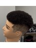 【撮影モデル】フェードカット+ショートアフロ<吉祥寺/MEN’S><理容室>