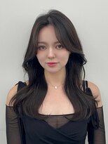 韓国スタイル/ナチュラルくびれへア_くびれ巻き_レイヤーカット