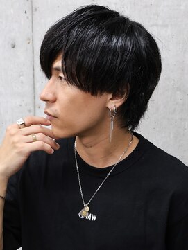 リオン 赤坂(RE:ON) ナチュラルラウンドマッシュショートミニウルフ