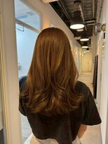 ムード(MOOD,)&nbsp;ココアベージュ/オリーブグレー[レイヤーカット/髪質改善/銀座]