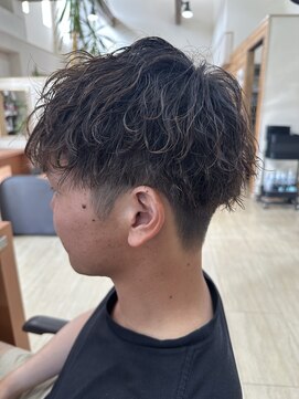 フェリア サウスガーデン(felia southgarden) セットしてない時もかっこいい【波巻きパーマ】#静岡市