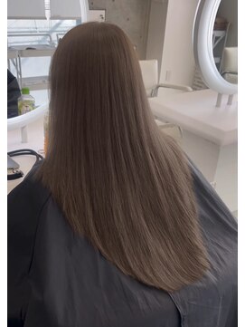 アイシー 表参道(ICY) 【ブリーチなしダブルカラー】ワンホン透明感カラー